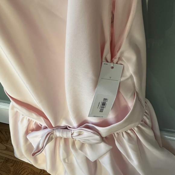 Janie and Jack Light Pink Dress with Bow - Picture 5 of 6